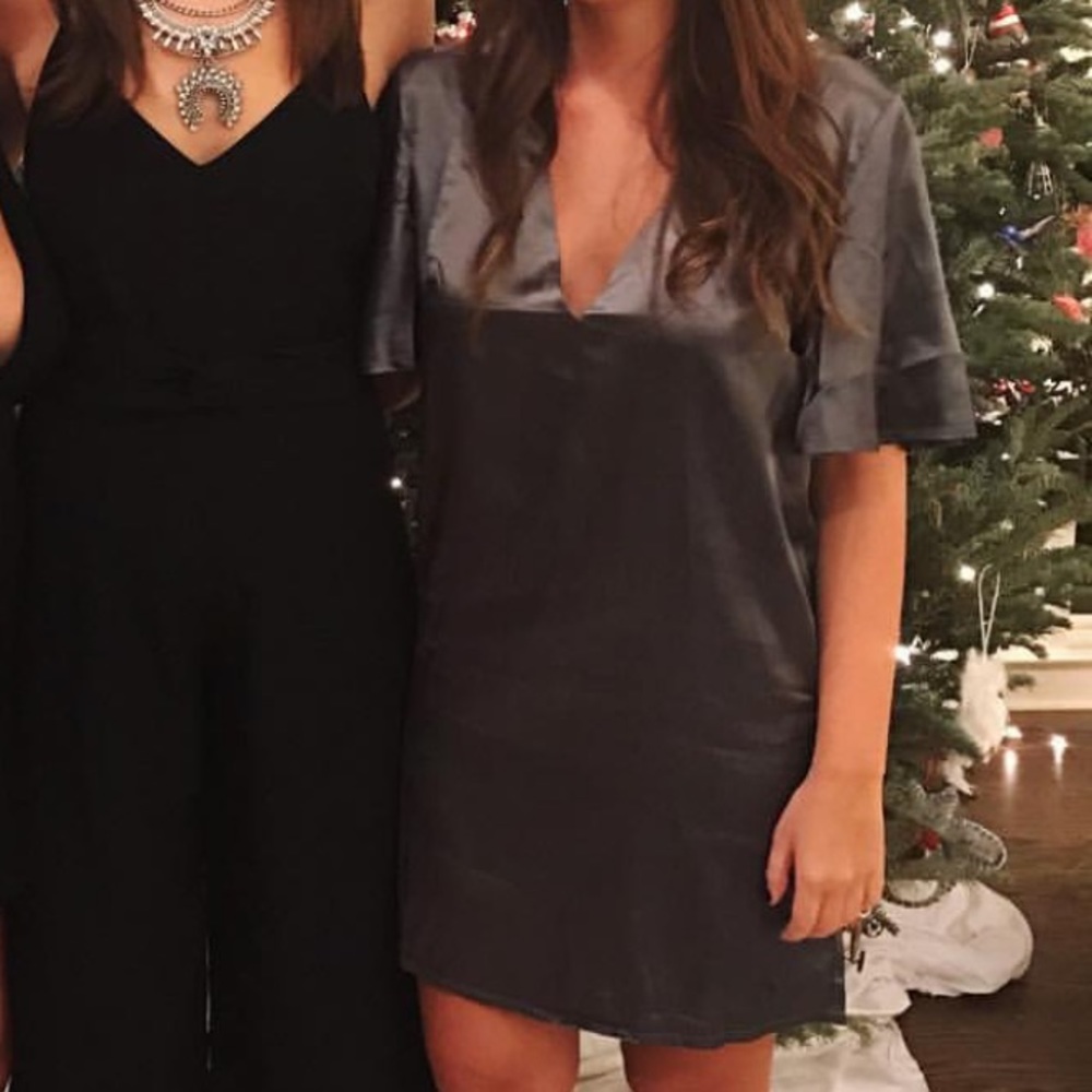 Silver Nasty Gal NYE dress!